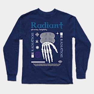 Radiant: glowing brightly, urban style Long Sleeve T-Shirt